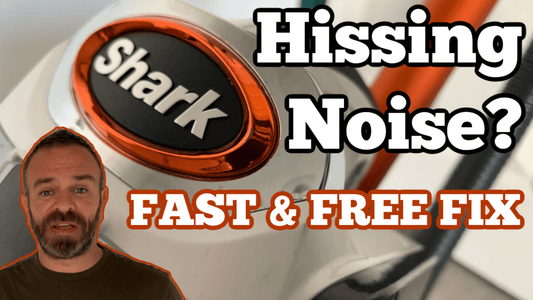 Shark Vacuum Hissing Noise and No Suction - SOLVED