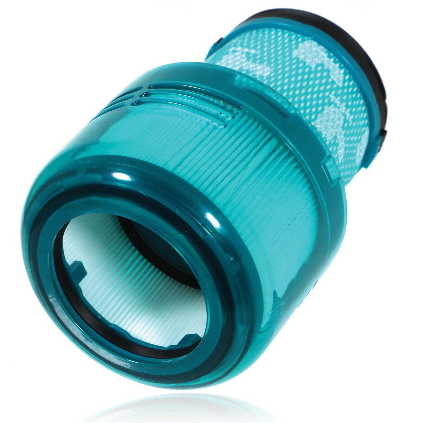 Dyson V15 Detect Filter Turquoise Blue - Vacuum Cleaner Clinic