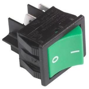 Numatic Henry On Off Rocker Switch 220582 Green - Vacuum Cleaner Clinic
