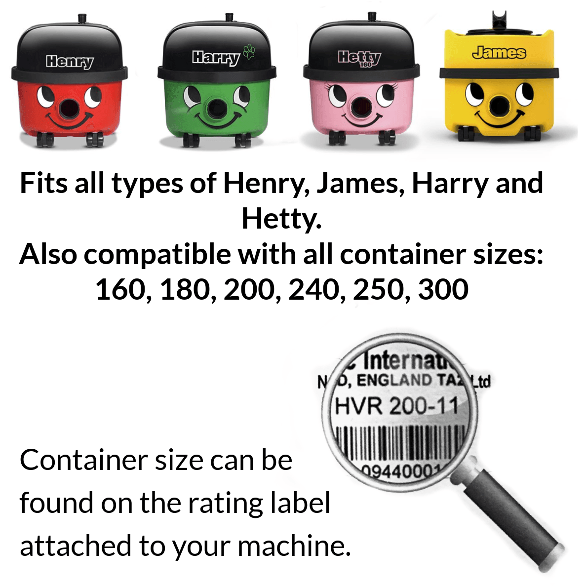 Paper Vacuum Bags for Numatic Henry Hetty James Nuvac - Vacuum Cleaner Clinic