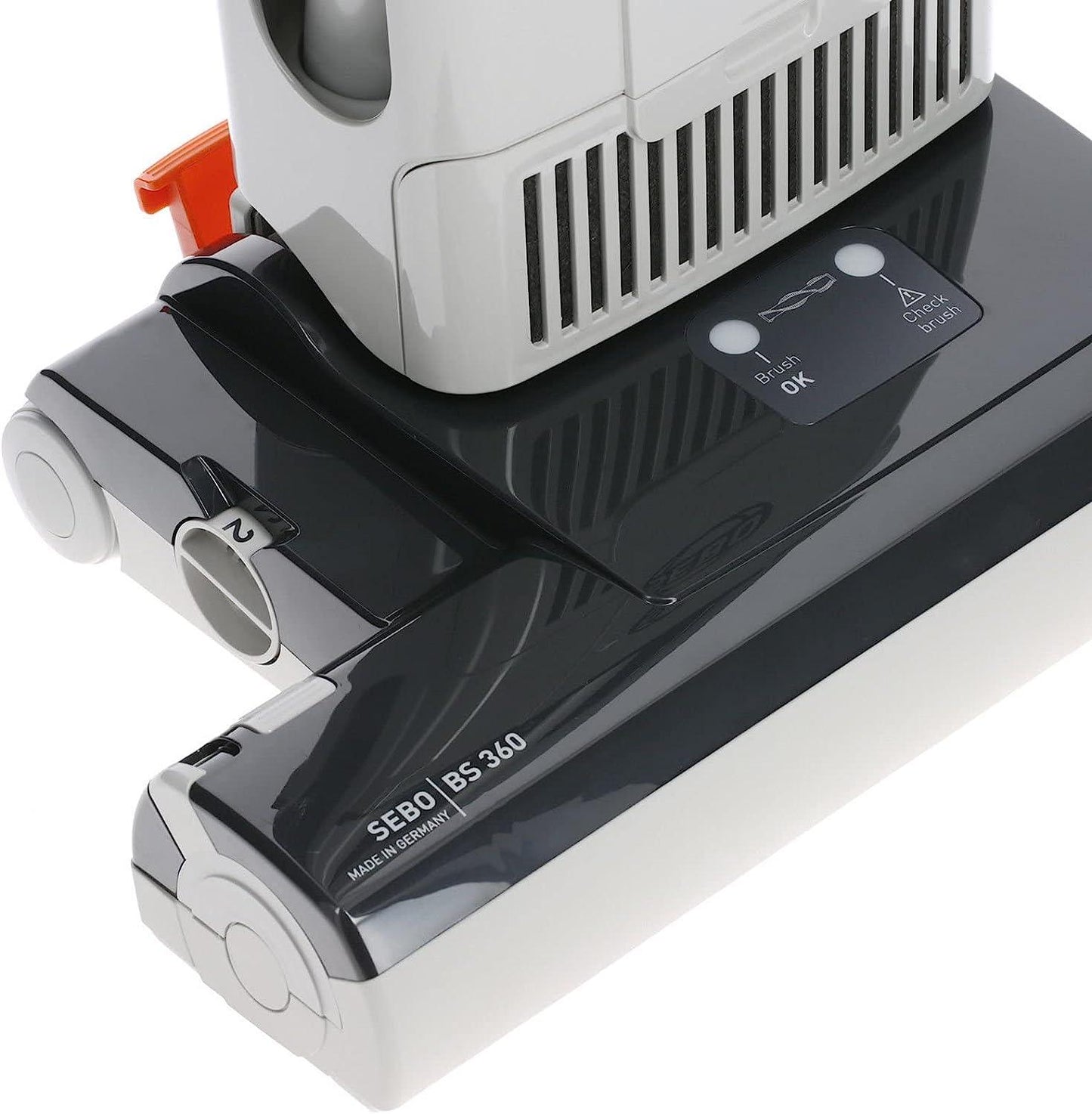 SEBO BS360 Upright Vacuum Cleaner with 36cm Brush - Vacuum Cleaner Clinic