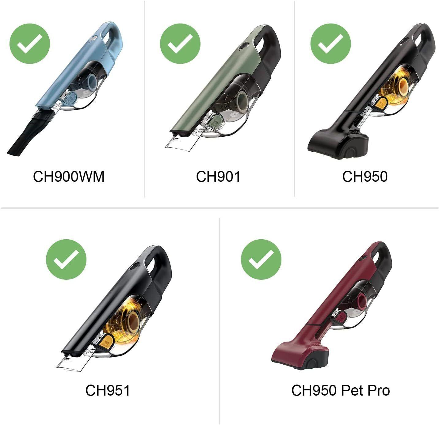 Shark CH901 CH950 CH951 CH951C CH900WM Handheld Filter Kit - Vacuum Cleaner Clinic