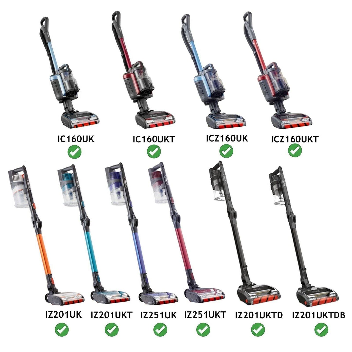 Shark Soft Roller IZ201UK IZ201UKT IZ201UKTDB DuoClean Front Brushroll - Vacuum Cleaner Clinic