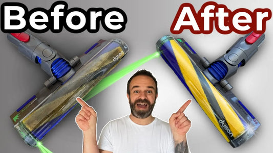 How to Clean a Dyson V12 or V15 Detect Optic Fluffy Roller