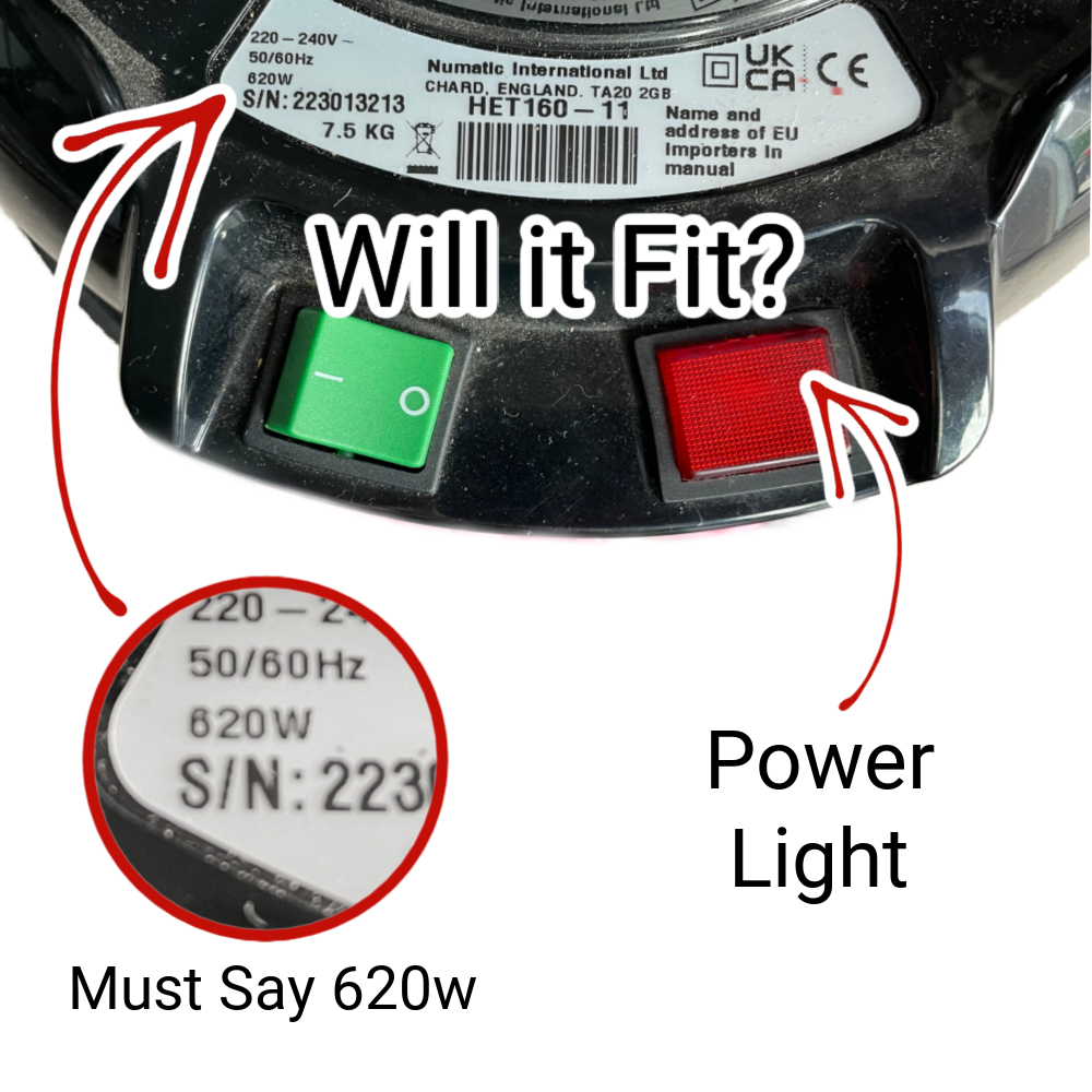 620W Motor for Numatic Henry XL Vacuum Cleaner