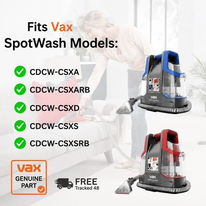 Genuine Vax SpotWash Clean Water Tank Cap Red 1-3-142508