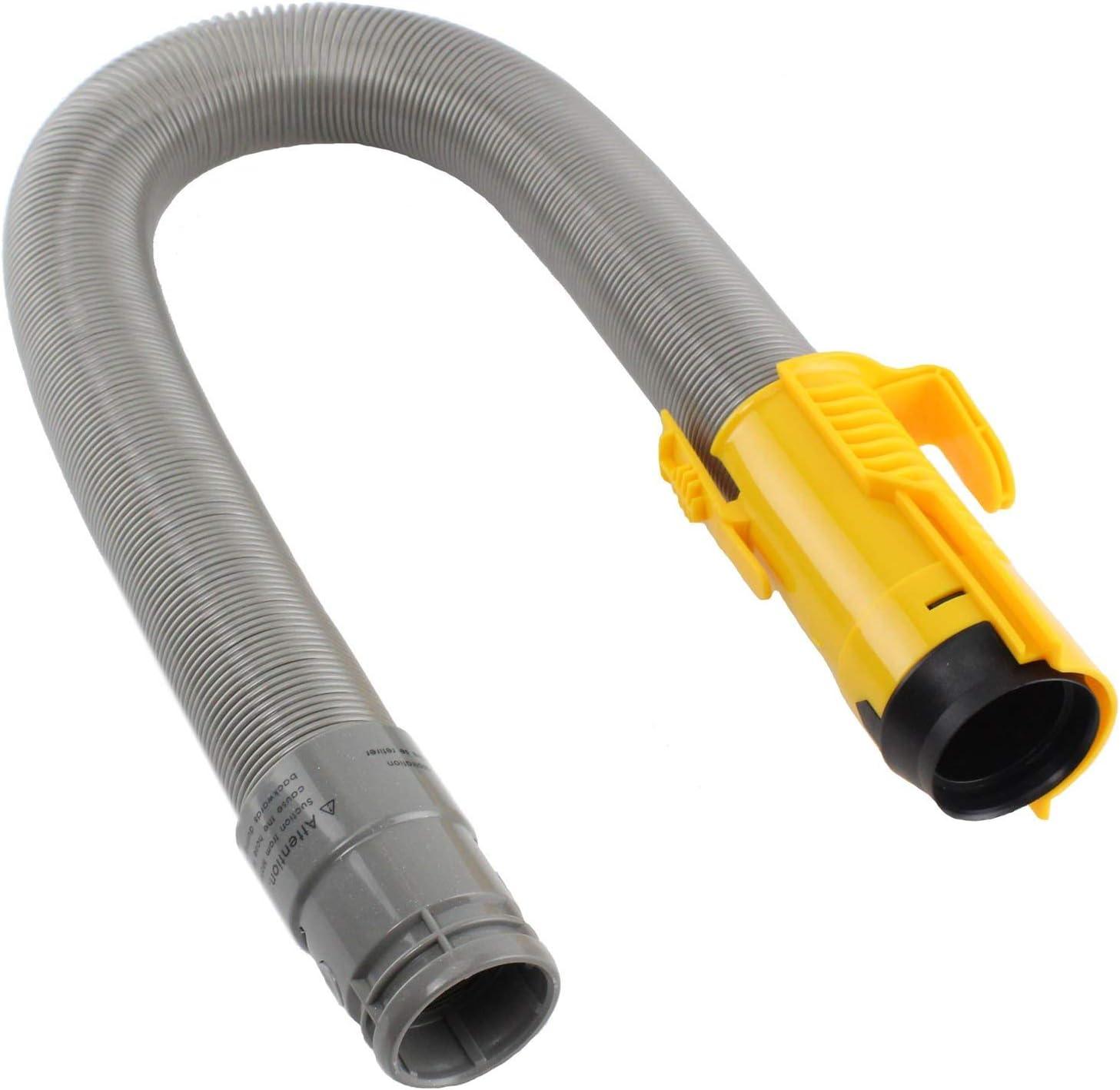 Dyson DC07 Yellow Hose Main Rear Stretch Vacuum Pipe - Vacuum Cleaner Clinic 