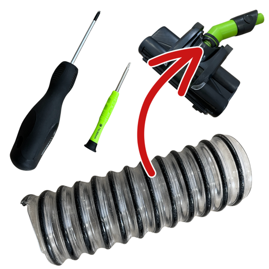 Gtech Pro 2 ATF307 ATF308 Floor Head Hose Repair Kit + Screwdrivers