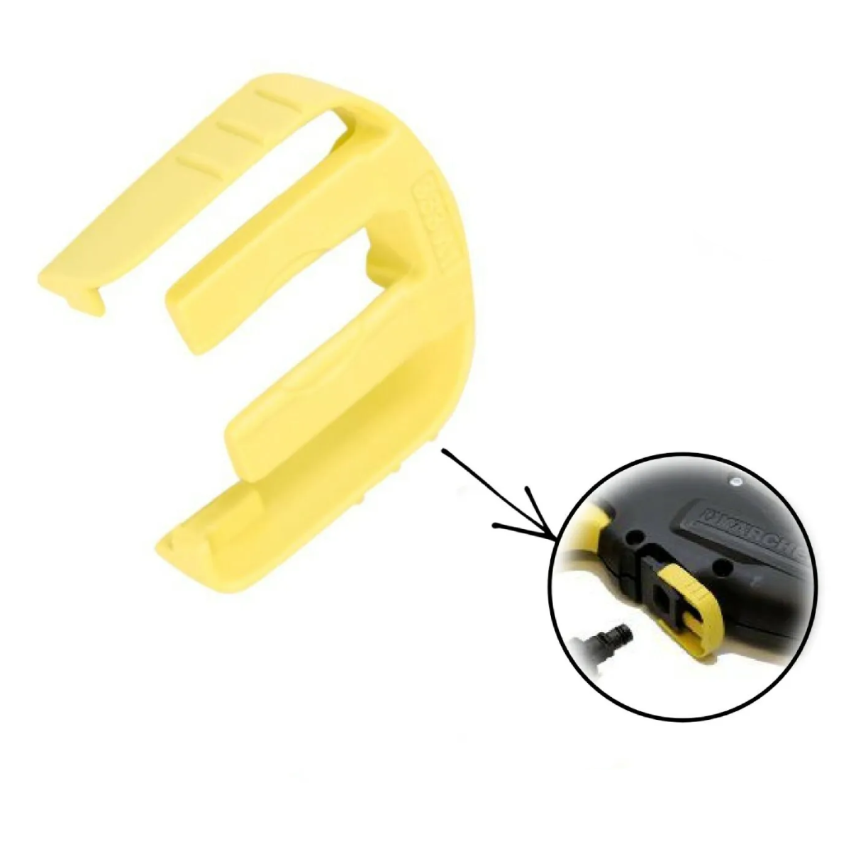 Genuine Karcher K2 Pressure Washer Lance Yellow C Clip